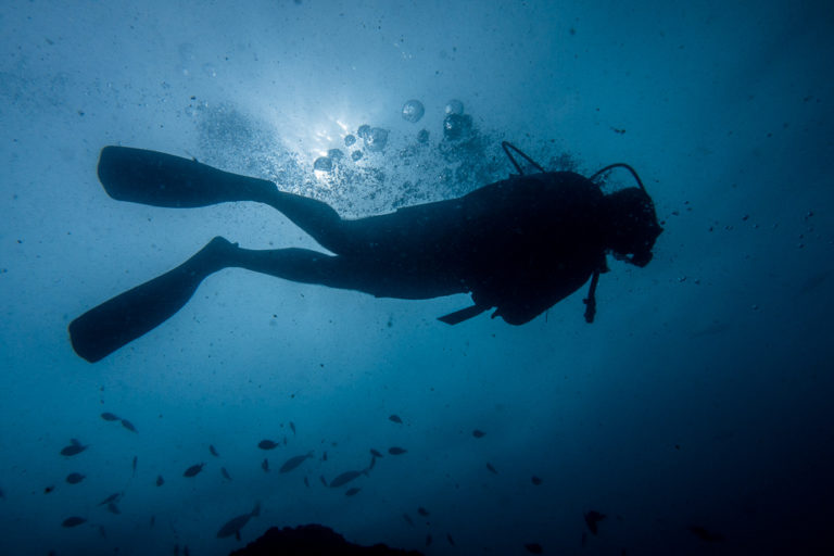 SCUBA diving training in India
