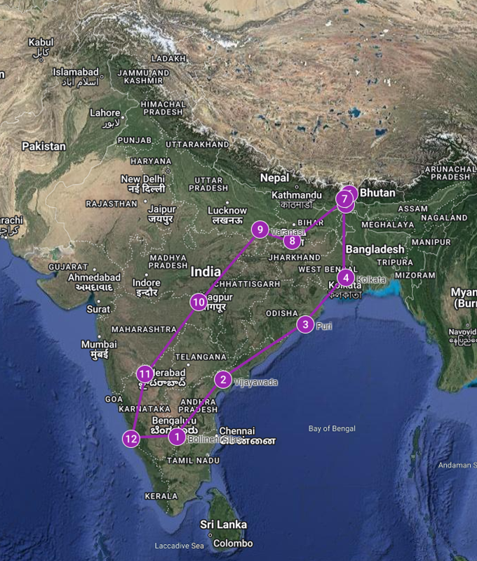 How to Plan for a Long Workcation: My Experience of Planning a 31-day Road Trip, Workcation, Vacation from Bangalore.